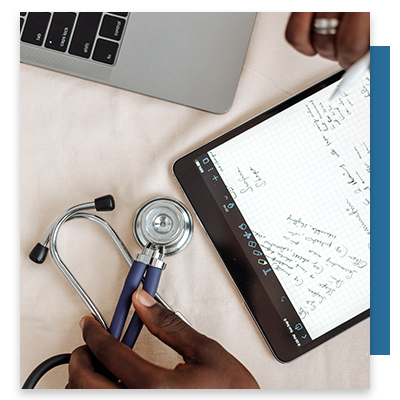 personal notes written for patient