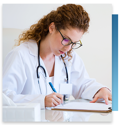 picture of doctor with patient