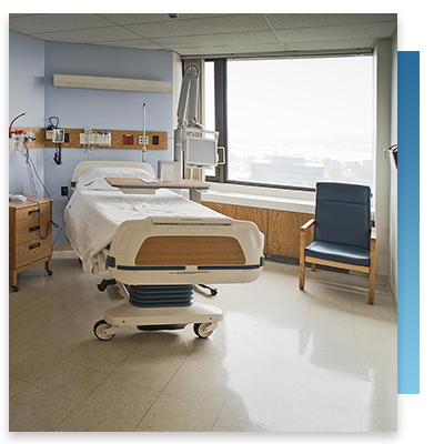 Image of a hospital room