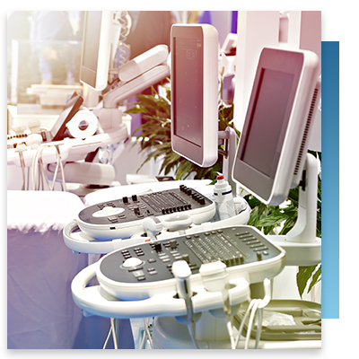 Machines used for ultrasounds