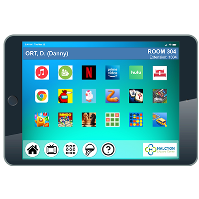 Tablet header