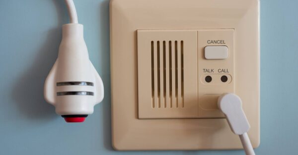 An outdated nurse call system