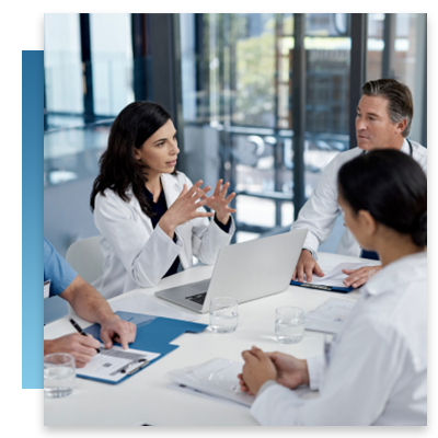 A hospital meeting