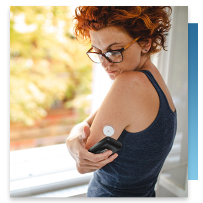 Patient with remote monitoring services