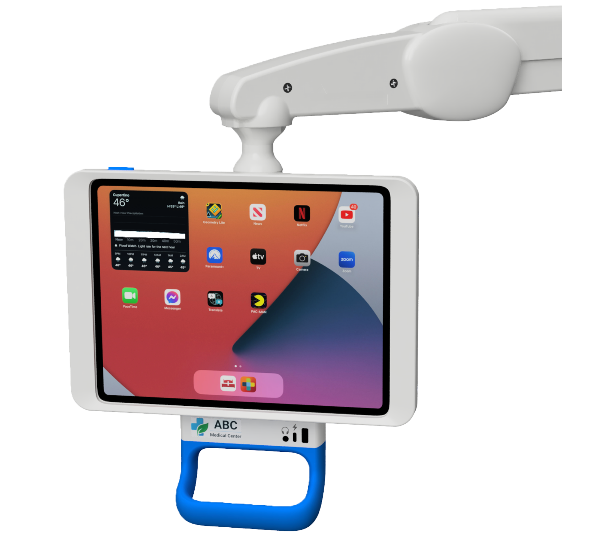 Pillow Case Boom Arm Transparent